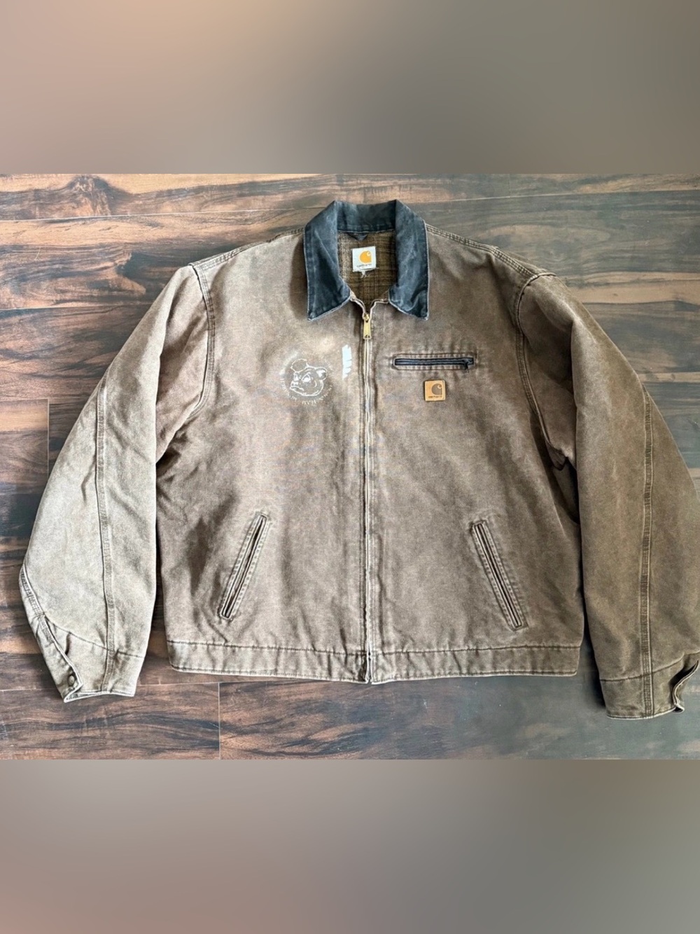 Carhartt J97 CHT Insulated Flannel Lined Work Jacket